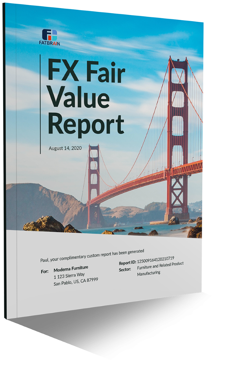 Your FX Fair Value Report (FVR) provides: